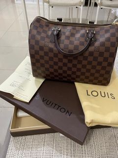 Louis Vuitton Damier Ebene Speedy 30 Bandoulière Bag – Luxury GoRound