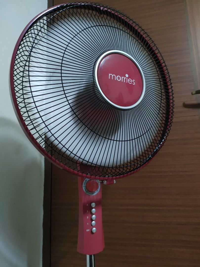"16, metal blade ,4speed, Morries fan , Morries standing fan , stand