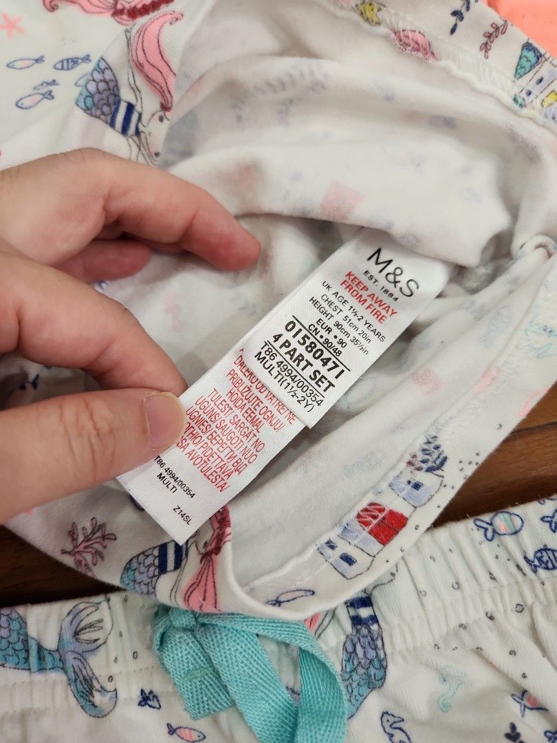 M & outlet s children's clothes