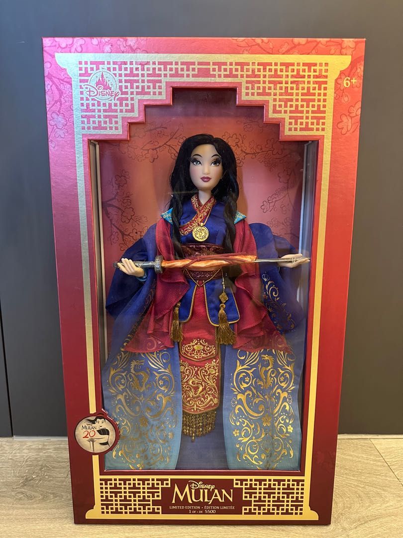 Mulan 20th anniversary doll clearance