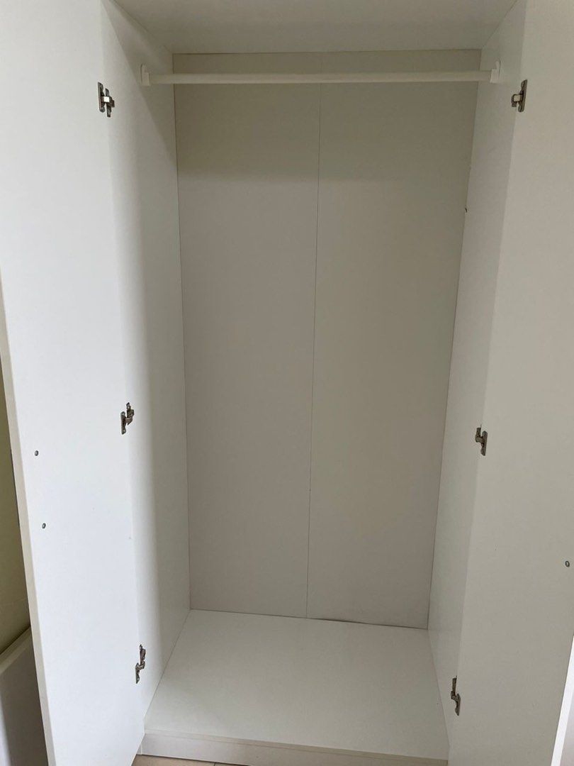 2 RM350 IKEA DOMBAS 3 DOOR Wardrobe, Furniture & Home Living, Furniture, Shelves,