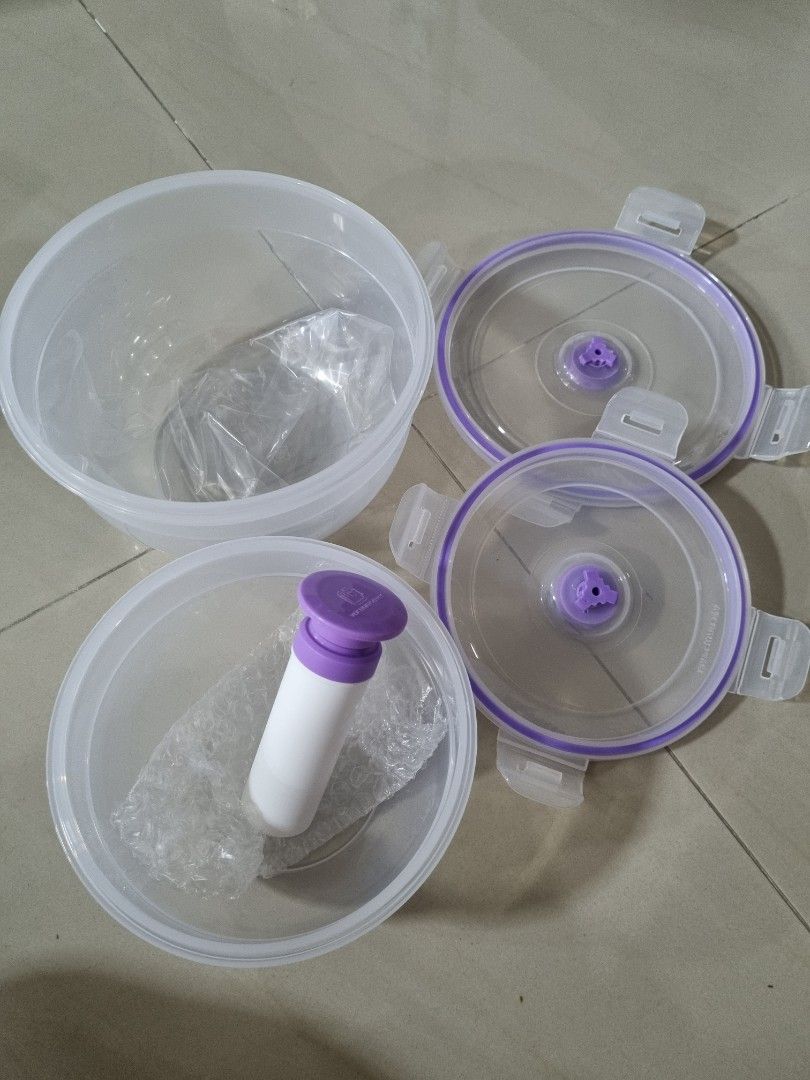 2x Vacuum storage box, TV & Home Appliances, Kitchen Appliances, Other