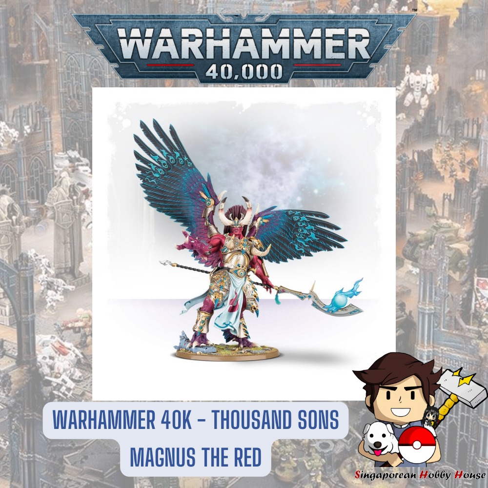  Games Workshop 99120102065 Thousand Sons Magnus The Red,  Black,12 years to 99 years : Toys & Games