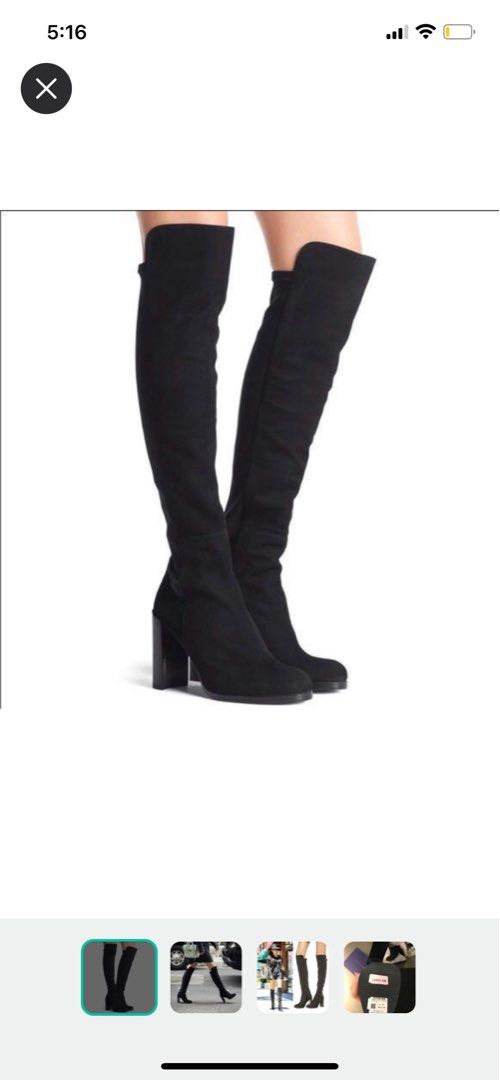 38.5 Stuart Weitzman Hijack Boots 1
