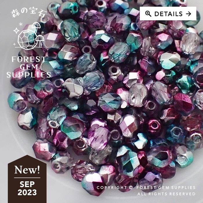 Glass outlet crystal strands