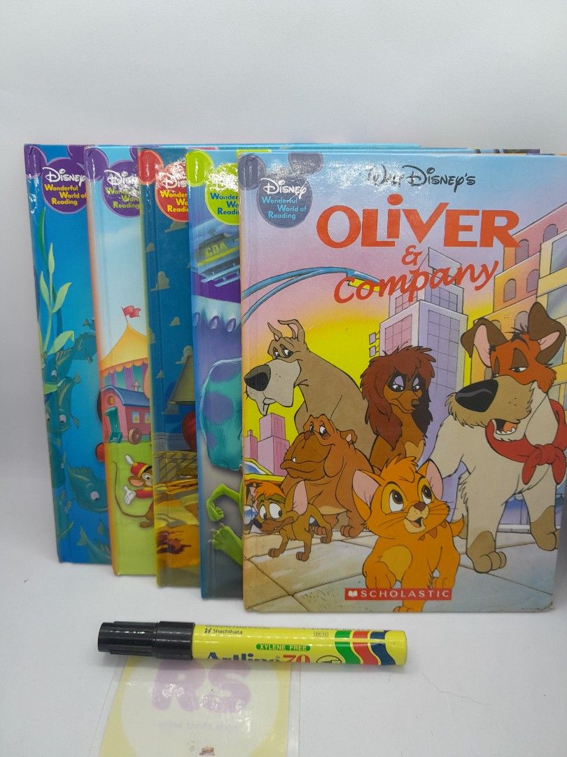 5pcs. Disney Stories (HB) (Category: Children's Books) located in Batangas. Submitted by rsths0527 (Listing ID 1252789734, Image 1). Description: ❤️Preloved Children's Book 🌻Disney Stories Collection (See photos for title) ~Book Bundle of 5pcs. 📌Like New Condition 🚚Flash express, JnT, Lalamove, Toktok.