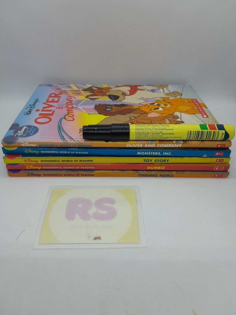 5pcs. Disney Stories (HB) (Category: Children's Books) located in Batangas. Submitted by rsths0527 (Listing ID 1252789734, Image 2). Description: ❤️Preloved Children's Book 🌻Disney Stories Collection (See photos for title) ~Book Bundle of 5pcs. 📌Like New Condition 🚚Flash express, JnT, Lalamove, Toktok.