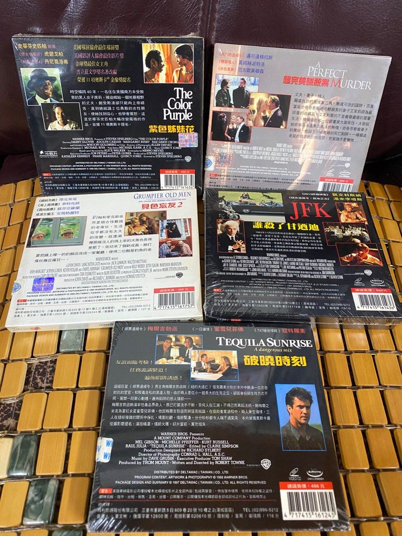 誰殺了甘迺迪？破曉時刻紫色姐妹花超完美謀殺案5部全新沒拆封V CD, 書籍、休閒與玩具, 樂器、音樂相關, CD、DVD在旋轉拍賣