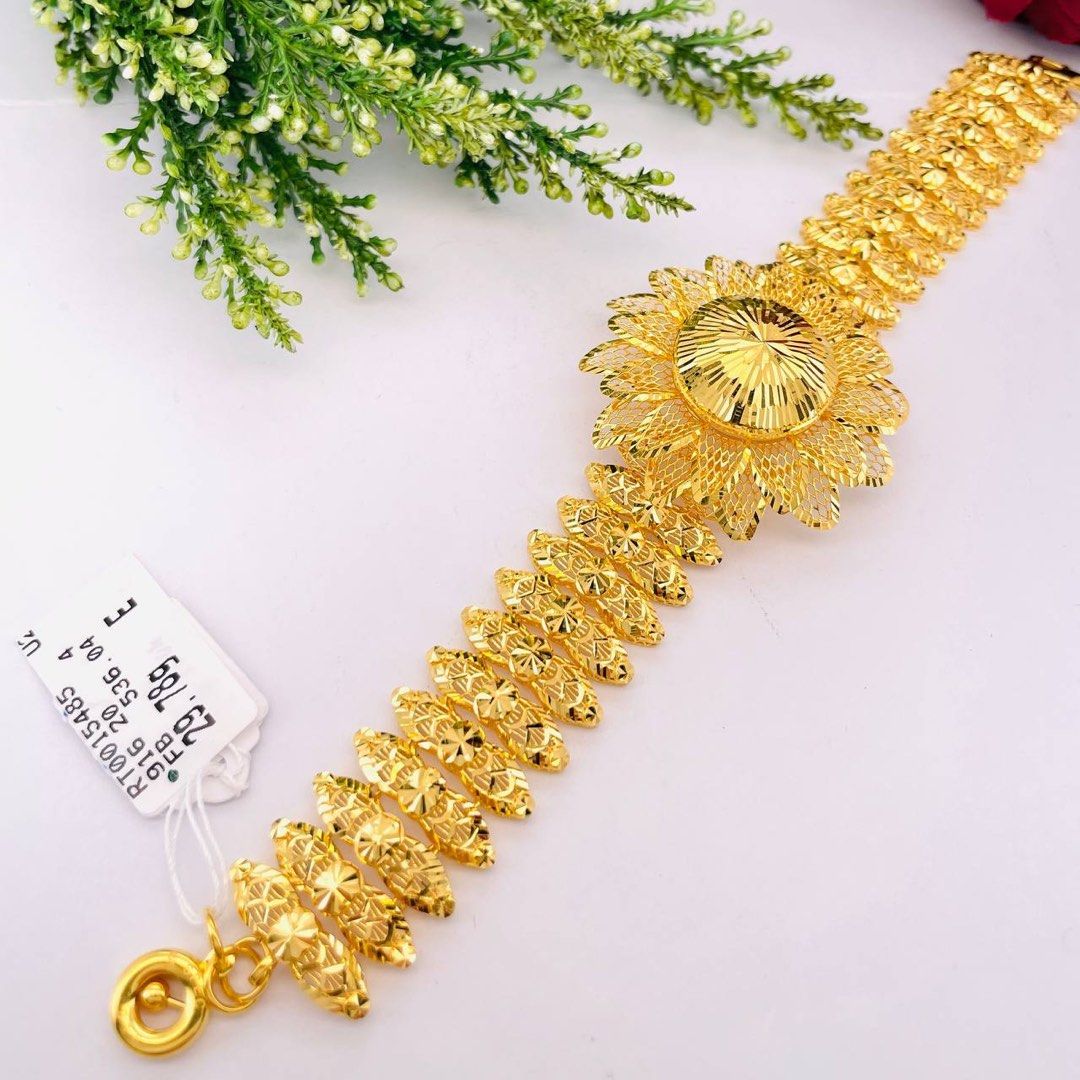 Gold big hotsell bracelet designs