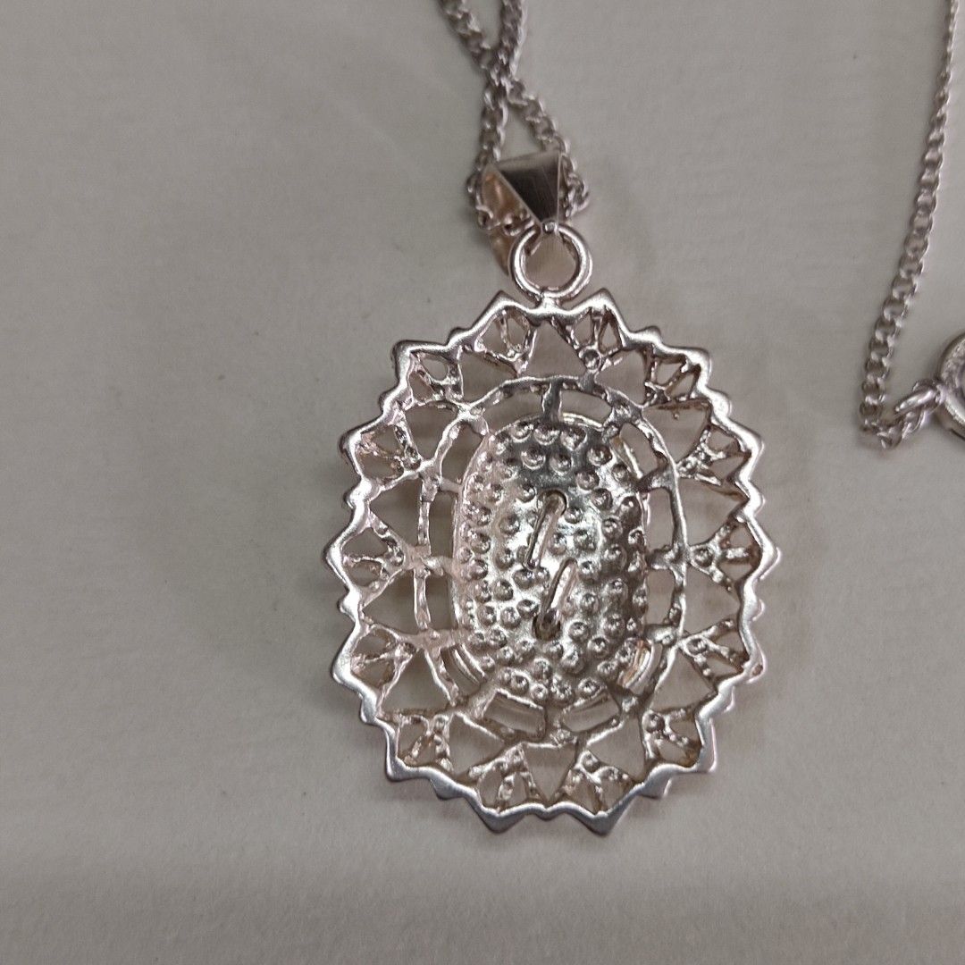 Shri Yantra Pendant STERLING SILVER 925 - ELIZ Jewelry and Gems