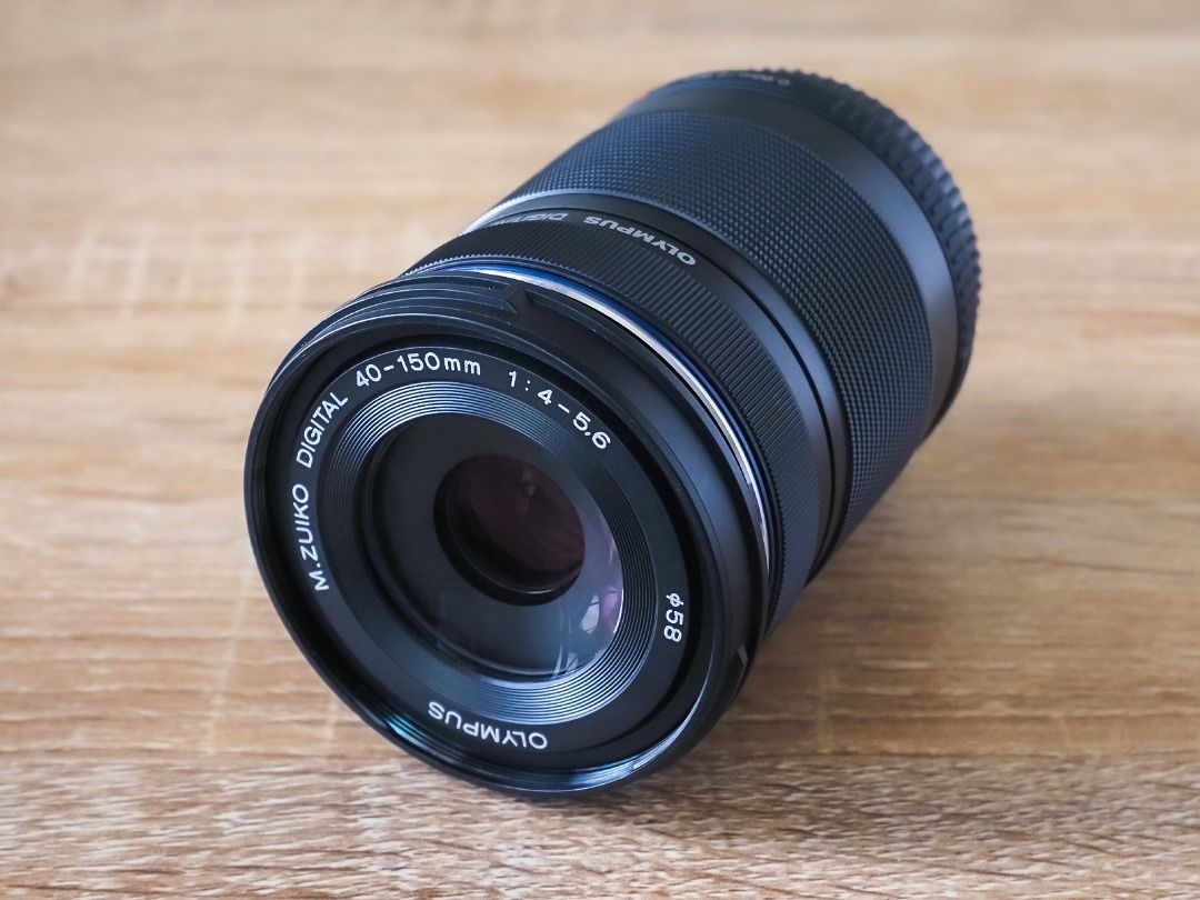 9成新Olympus 40-150mm f4-5.6 R！, 相機攝影, 鏡頭及裝備在旋轉拍賣