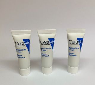 全新 原價60元 美國品牌 適樂膚 CeraVe 長效潤澤修護霜 3個共15ml 乳液 保濕 小樣 旅行組