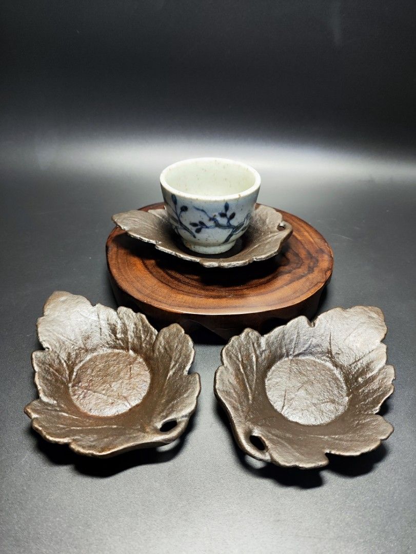 鈴木盛久工房 茶托 5枚セット 天蓋茶托 3枚 鈴木盛久工房 南部鉄器