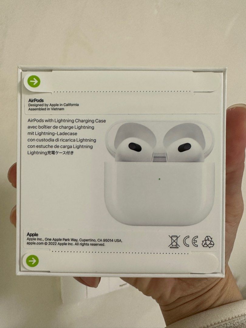 全新未開盒] Airpod 3 連lightning case, 音響器材, 耳機- Carousell