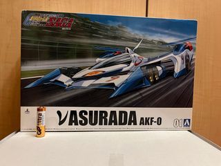 全新 AOSHIMA 青島 1:24 新世紀 GPX Cyber Formula asurada 超級雷神 AKF-01 模型