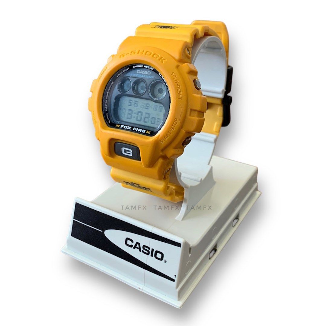 G shock fox fire yellow deals