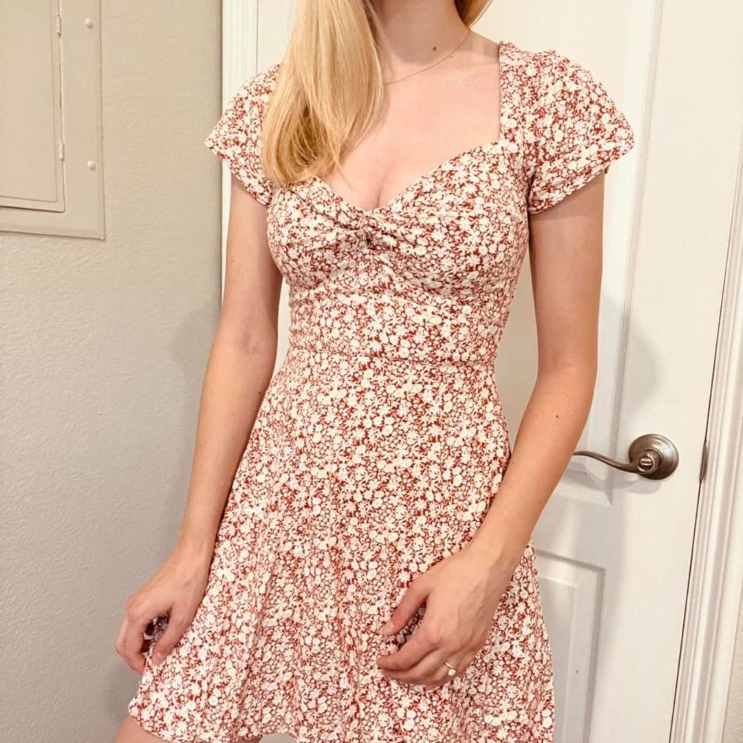 Abercrombie knot sale front dress