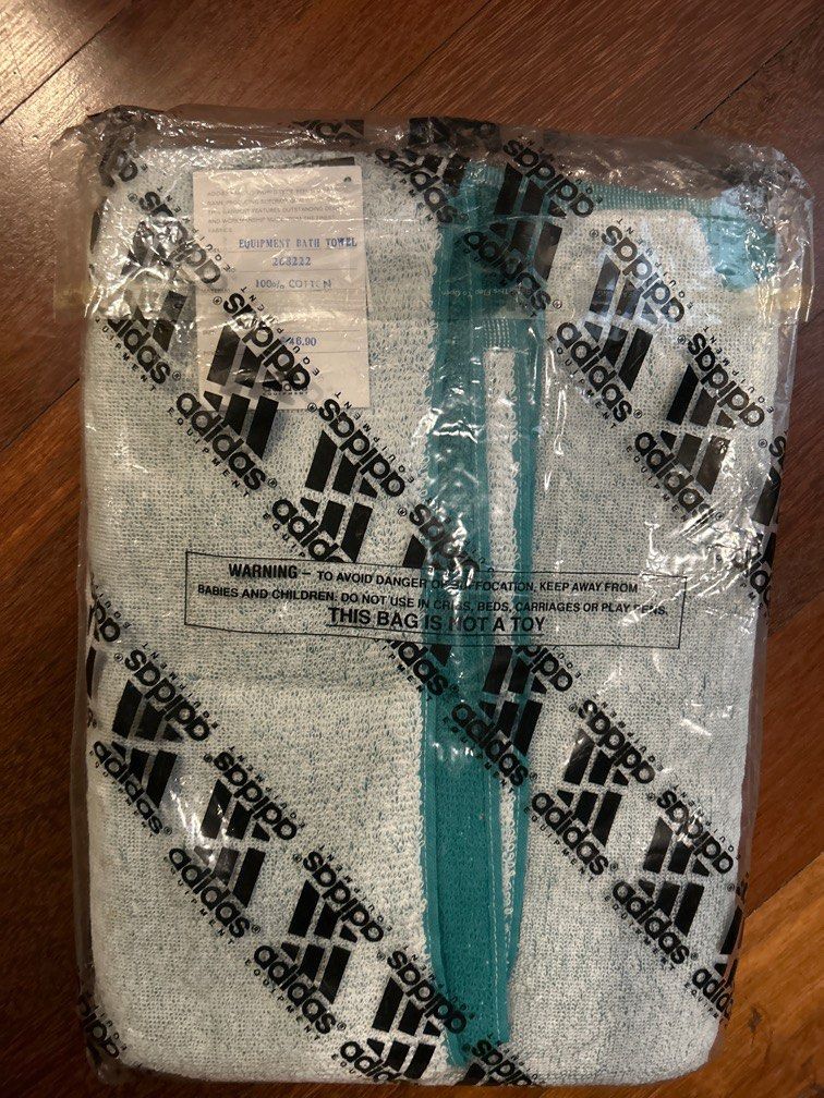 Adidas bath towel Furniture Home Living Bedding Towels on