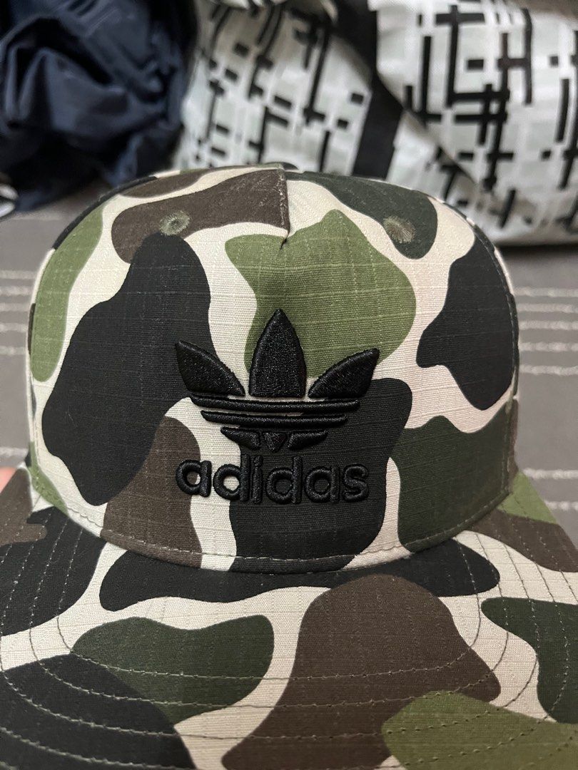 Adidas camouflage cap top