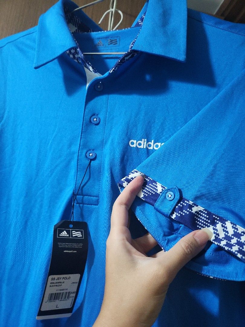 Mens golf polo top