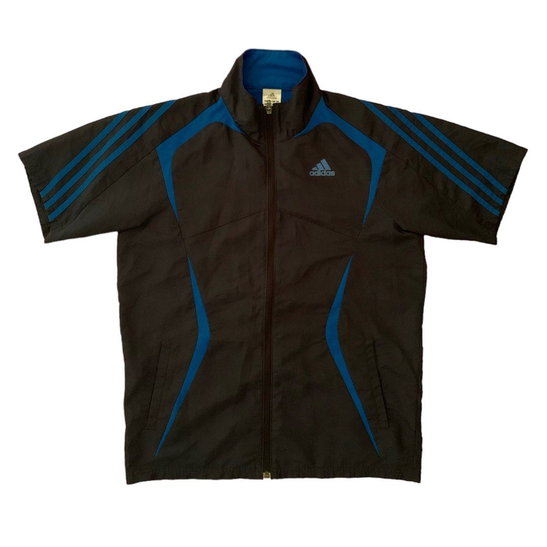 Adidas short sleeve wind jacket on sale