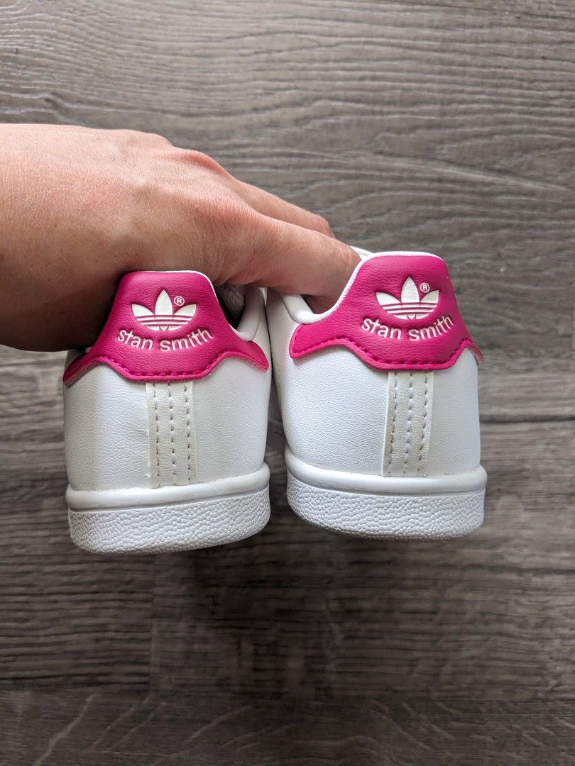 Adidas stan smith kids pink shop