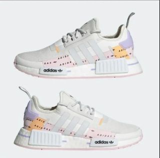Adidas Women’s NMD R1 Running GZ8013 Shoes White pink