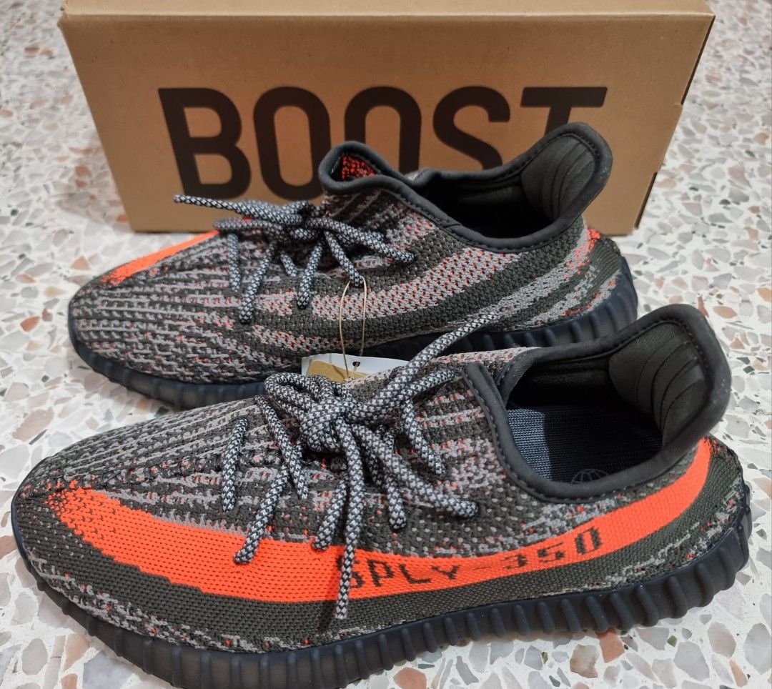 adidas gazelle silver green womens Yeezy Boost 350 V2 Carbon Beluga main image 1