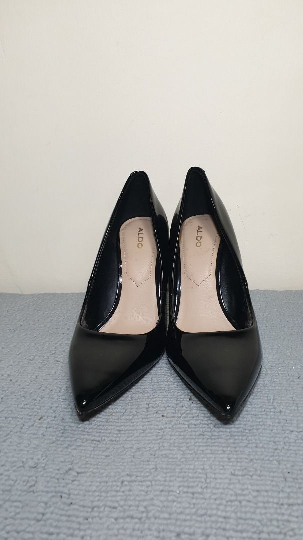Aldo patent sales leather heels
