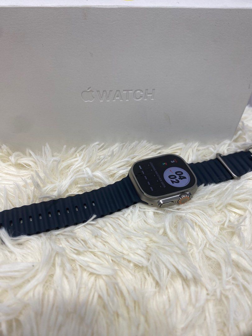 Apple Watch Ultra GPS Cellular Titanium 49MM, Luxury, Watches on Carousell
