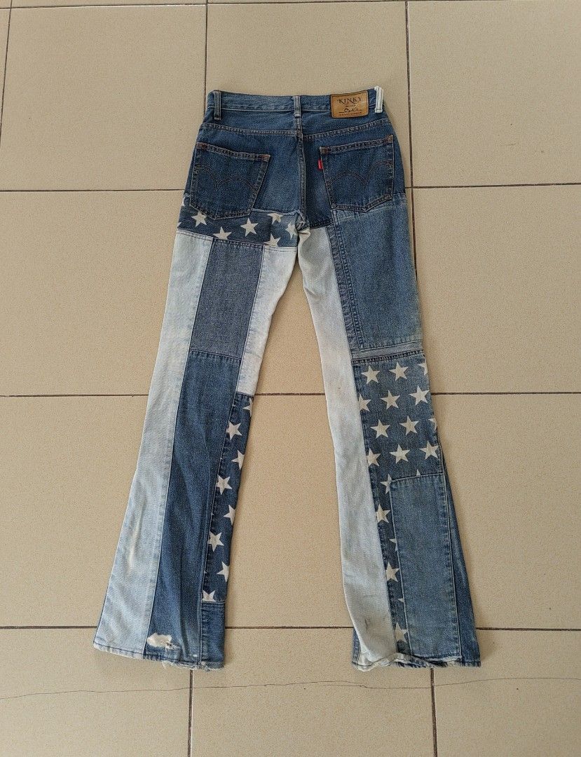Archive hysteric glamour flared patchwork, Women