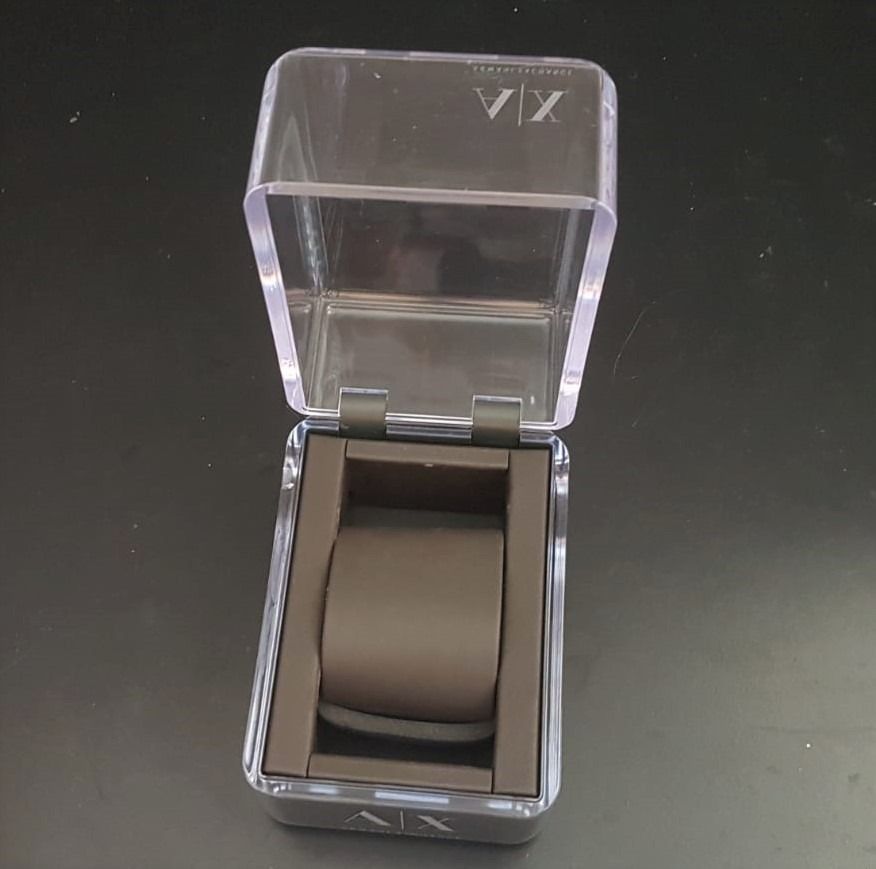 Armani Exchange Fashion House, ITALY, AX Wristwatch Box, Giorgio Armani ...