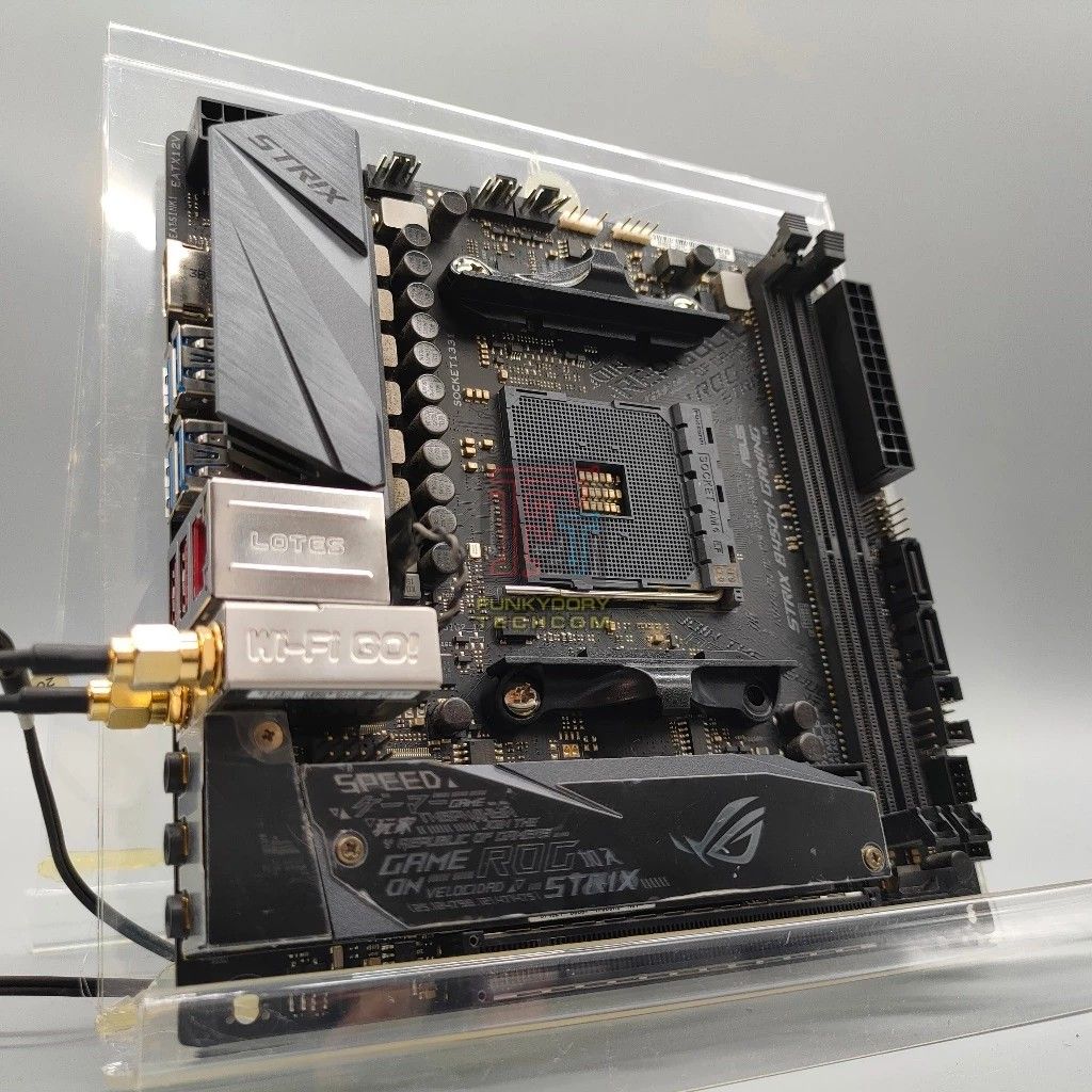Asus ROG STRIX B450 I GAMING Mini ITX AM4 Motherboard Computers
