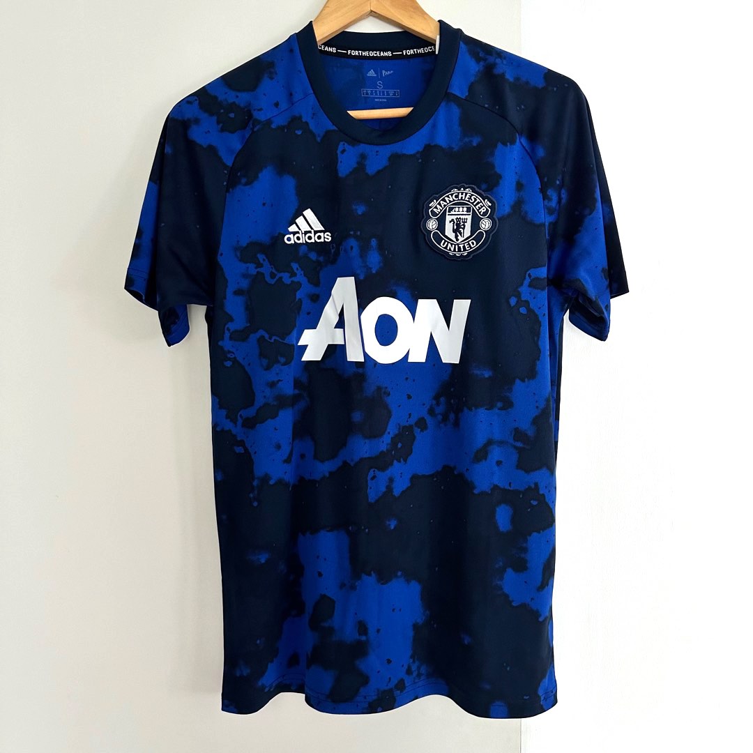 Authentic Adidas Manchester United Man Utd Soccer Football Jersey