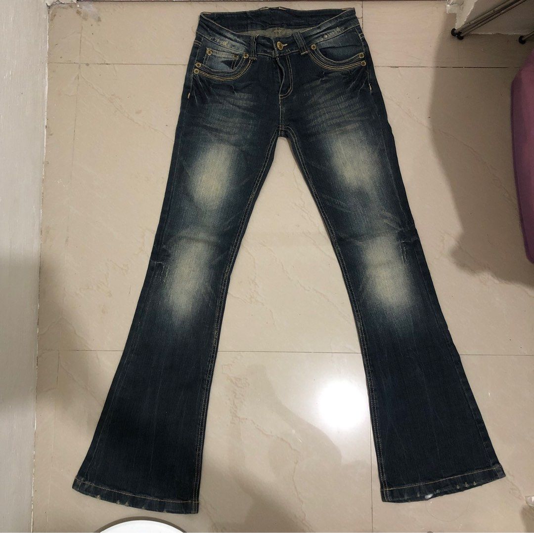 authentic back & forth jeans japan/japanese brand y2k vintage retro