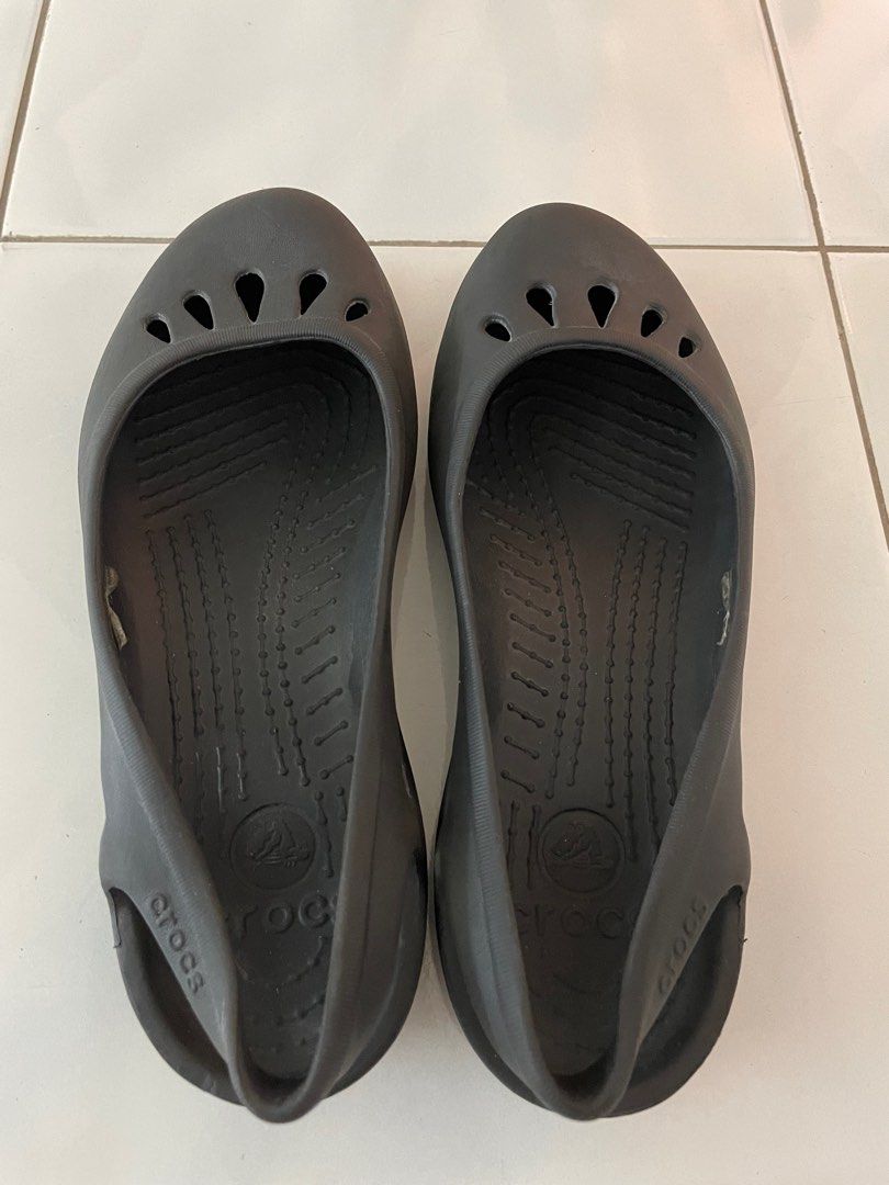 Authentic Crocs Women s Black Kadee Slingback Croslite Slip On