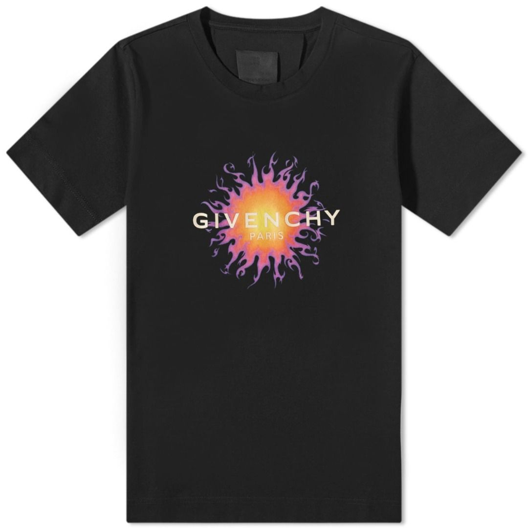 Givenchy flame t shirt hotsell