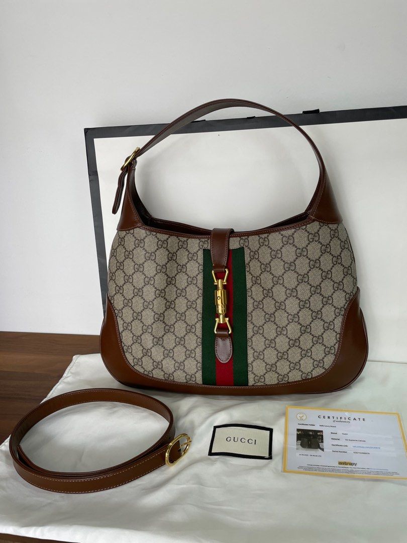 Gucci Jackie 1961 Medium Leather Shoulder Bag