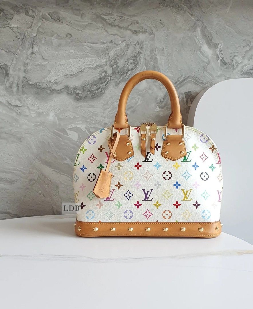 🦄UNICORN LV🦄Murakami Multicolor Alma PM Bag AUTHENTIC, Luxury, Bags &  Wallets on Carousell