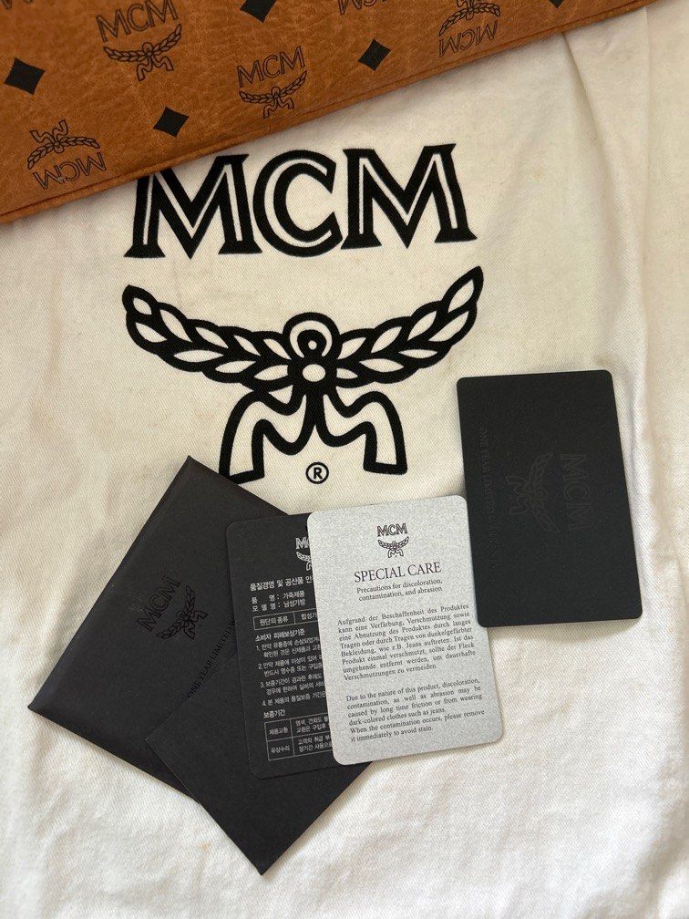 Mcm discount dust bag