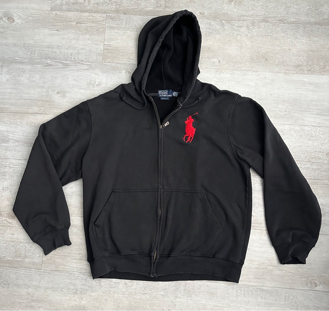 Authentic Polo Ralph Lauren Jacket Black Men s Fashion Coats