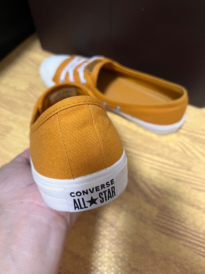 Gold ladies converse best sale