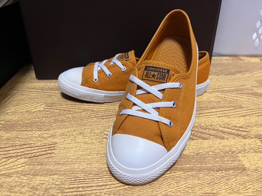 Gold ladies clearance converse