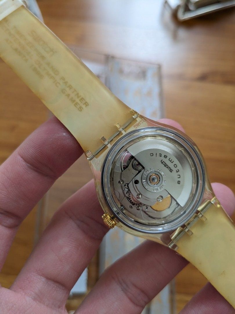 Automatic Swatch Limited Edition for STOCKHOLM Olympics Hobbies Toys Memorabilia Collectibles Vintage Collectibles on Carousell
