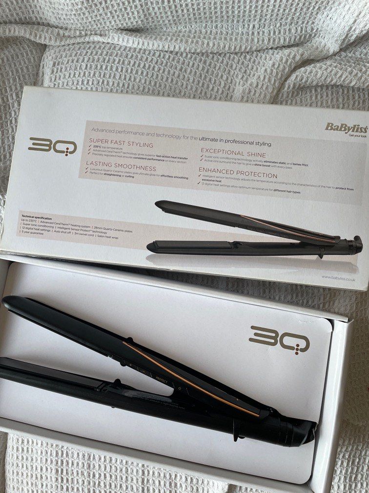 Babyliss 3q ultimate performance outlet straightener