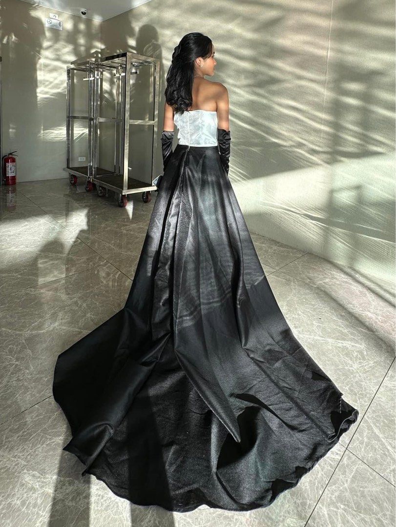 Gown for js deals prom black and white