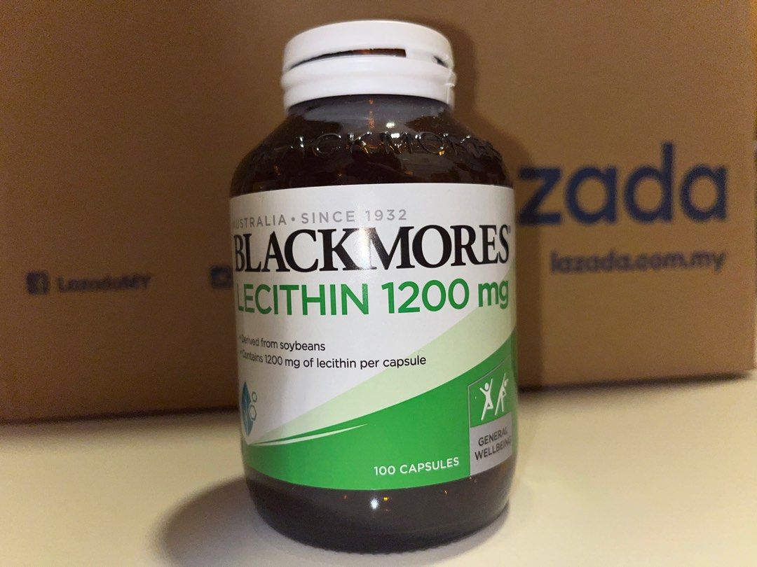 Blackmores Lecithin 1200mg (to help breast 100 capsules