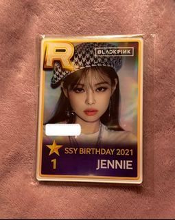 Blackpink Jennie  ssy birthday 2021 superstar yg rare