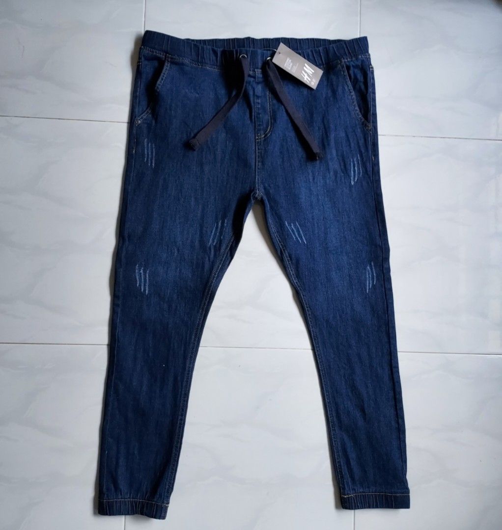 Flare jeans dark blue S, Men's Fashion, Bottoms, Jeans on Carousell