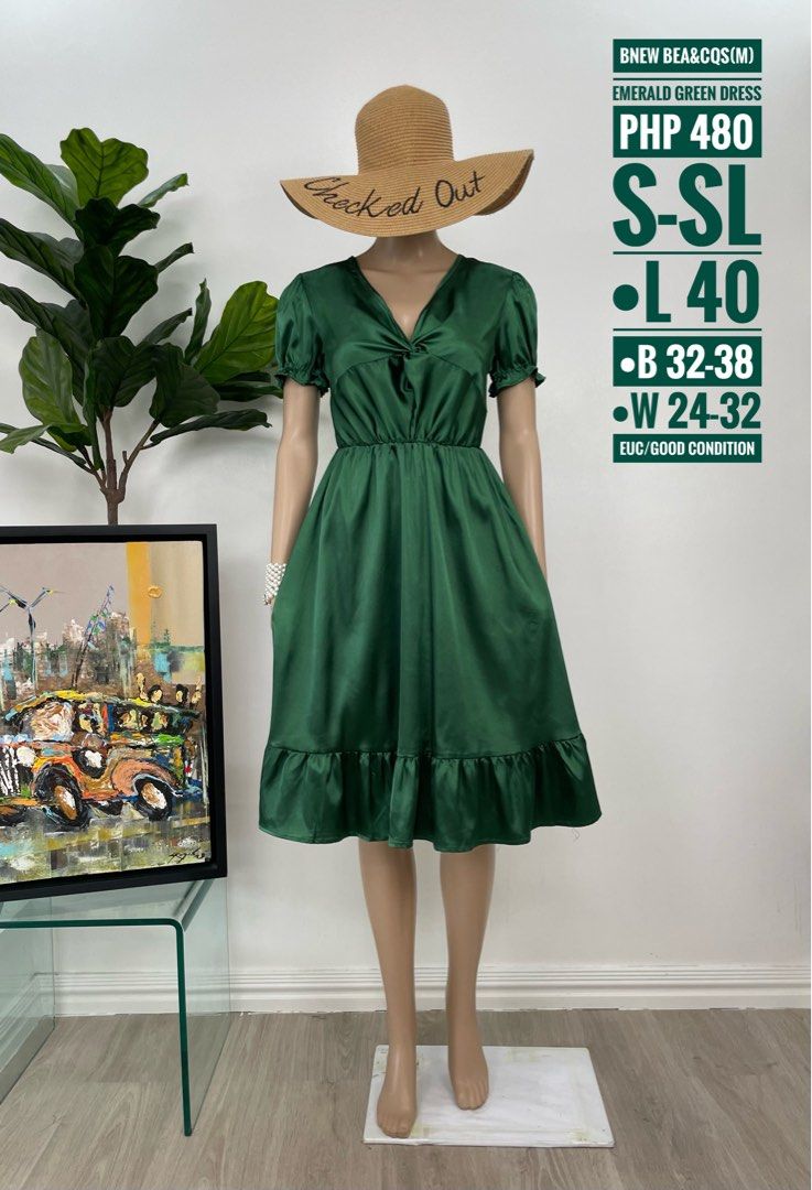 Cos Green Silk Dress Emerald Green Crepe Dress XLarge BNEW BEA & COS EMERALD GREEN SILK DOLL DRESS, Women's Fashion, Dresses & Sets, Dresses on Carousell Cos Green Silk Dress Emerald Green Crepe Dress XLarge BNEW BEA & COS EMERALD GREEN SILK DOLL DRESS, Women's Fashion, Dresses & Sets, Dresses on Carousell